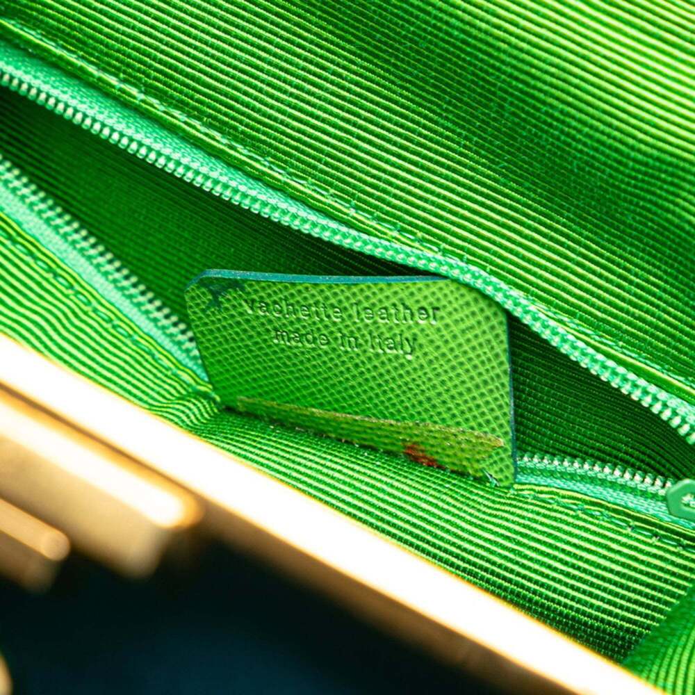 CHRISTIAN DIOR Blue Canvas Shoulder Bag - Picture 9 of 9